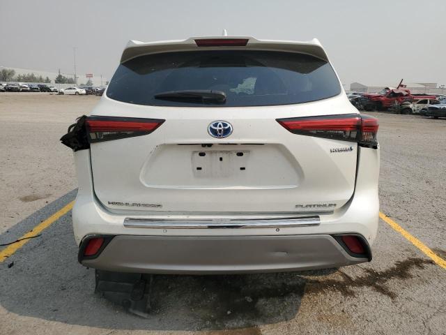 2021 TOYOTA HIGHLANDER HYBRID PLATINUM 5TDEBRCH2MS017827