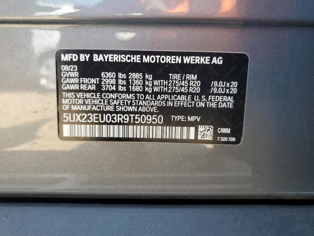 2024 BMW X5 XDRIVE4 5UX23EU03R9T50950