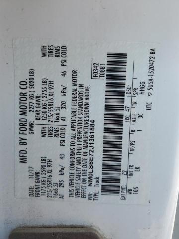 2018 FORD TRANSIT CONNECT XL NM0LS6E72J1361884