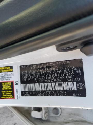 2020 TOYOTA CAMRY LE - 4T1C11AK2LU346382