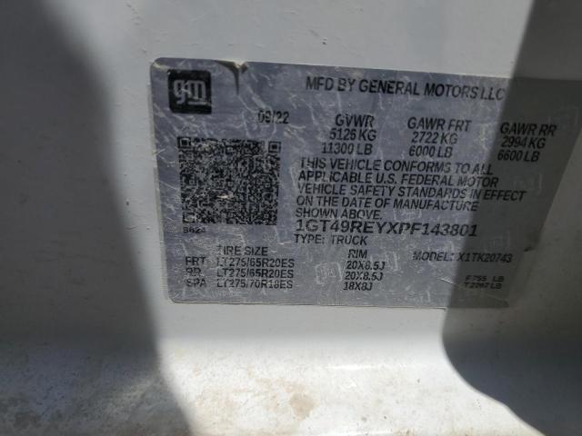2023 GMC SIERRA K2500 DENALI 1GT49REYXPF143801