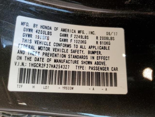 2017 HONDA ACCORD LX - 1HGCR2F37HA254327