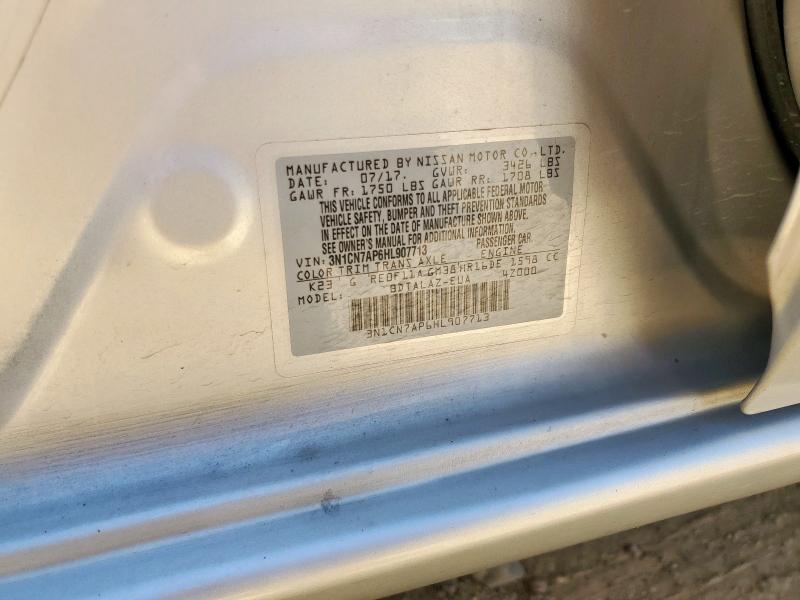 2017 NISSAN VERSA S - 3N1CN7AP6HL907713