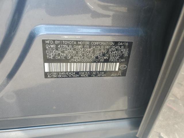 2016 LEXUS IS 300 JTHCM1D20G5010199