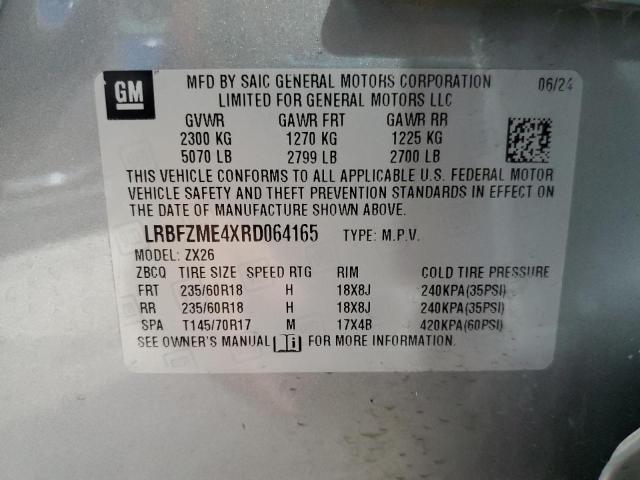 2024 BUICK ENVISION P LRBFZME4XRD064165