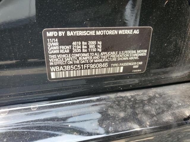 2015 BMW 328 XI SUL WBA3B5C51FF960846