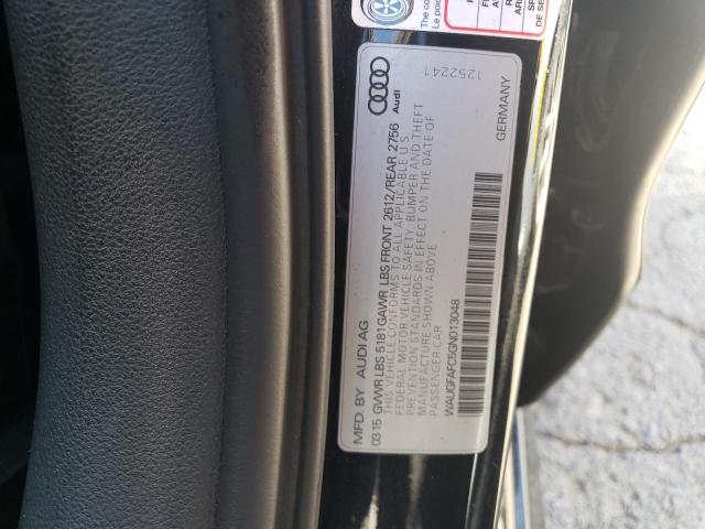 2016 AUDI A6 PREMIUM WAUGFAFC5GN013048