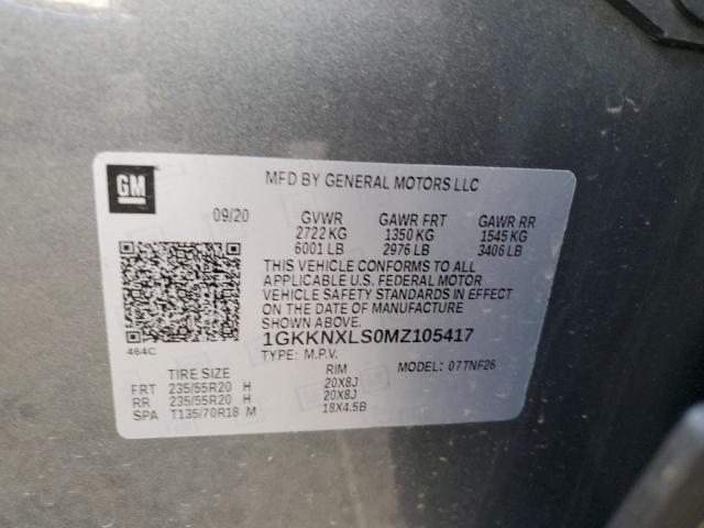 2021 GMC ACADIA DENALI 1GKKNXLS0MZ105417