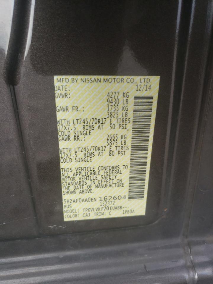 NISSAN NV3500 3500 S