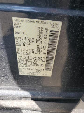 2018 NISSAN MURANO S 5N1AZ2MH9JN104041