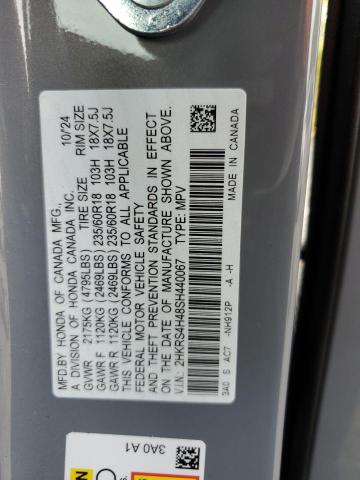 2025 HONDA CR-V EX - 2HKRS4H48SH440067