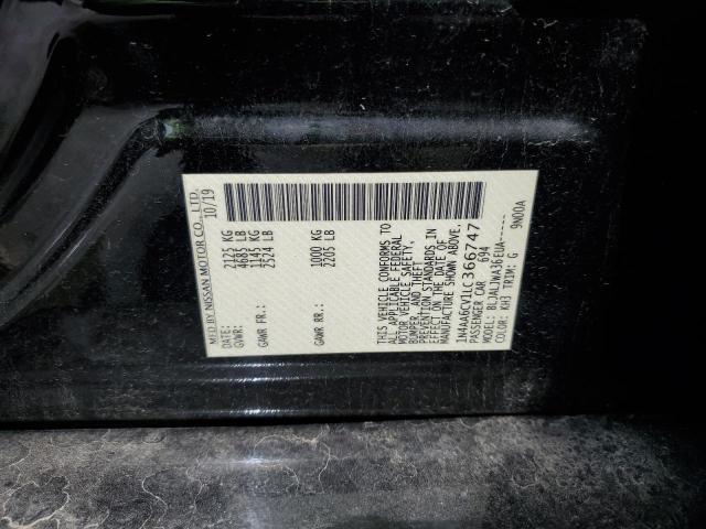 2020 NISSAN MAXIMA SV 1N4AA6CV1LC366747