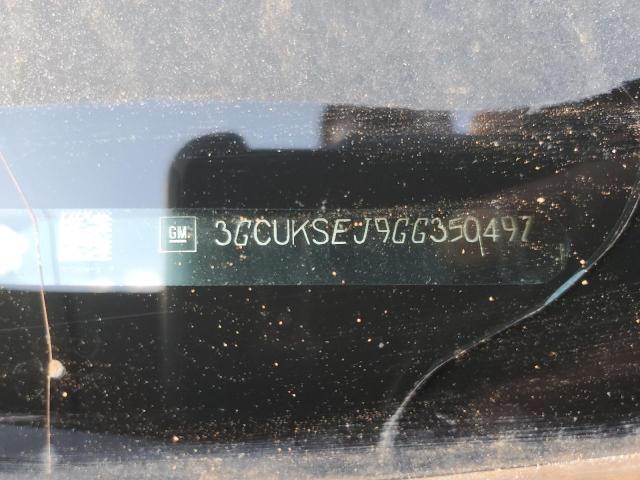 2016 CHEVROLET SILVERADO K1500 LTZ 3GCUKSEJ9GG350497