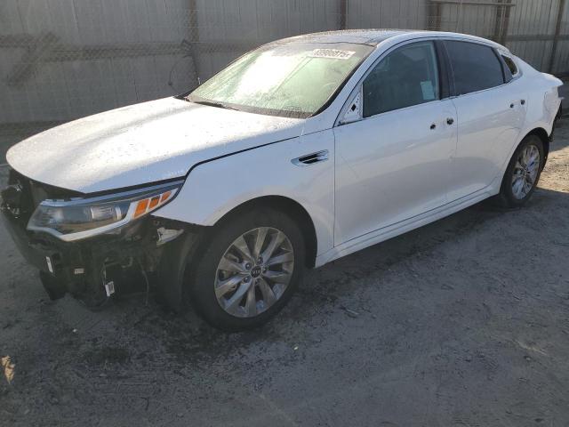 KIA OPTIMA LX 2018 white  gas 5XXGT4L35JG241863 photo #1