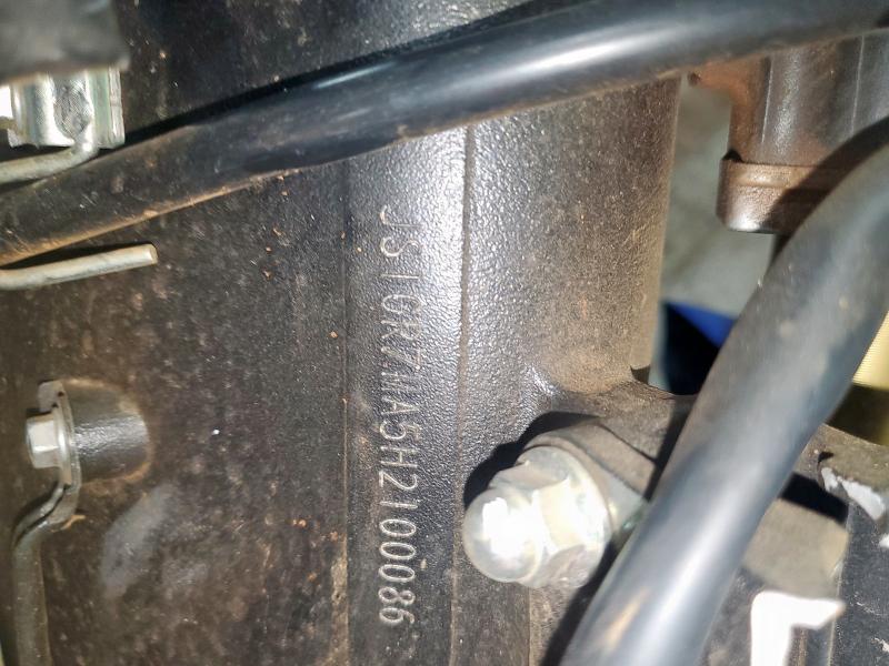 2017 SUZUKI GSX-R750 JS1GR7MA5H2100086