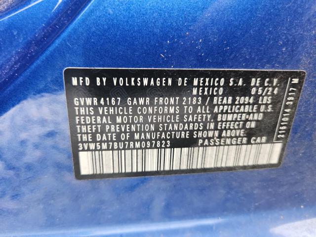 2024 VOLKSWAGEN JETTA S - 3VW5M7BU7RM097823