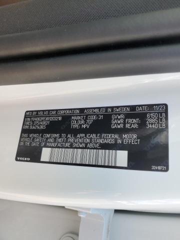 2024 VOLVO XC90 PLUS YV4062PEXR1203218