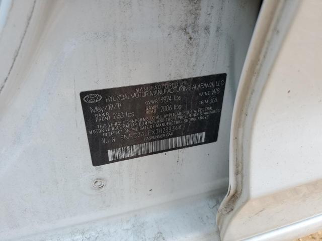2018 HYUNDAI ELANTRA SE 5NPD74LFXJH233344