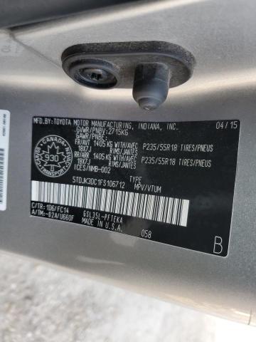 2015 TOYOTA SIENNA LE - 5TDJK3DC1FS106712