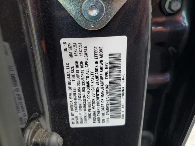 2018 HONDA CR-V EXL - 7FARW2H87JE101362
