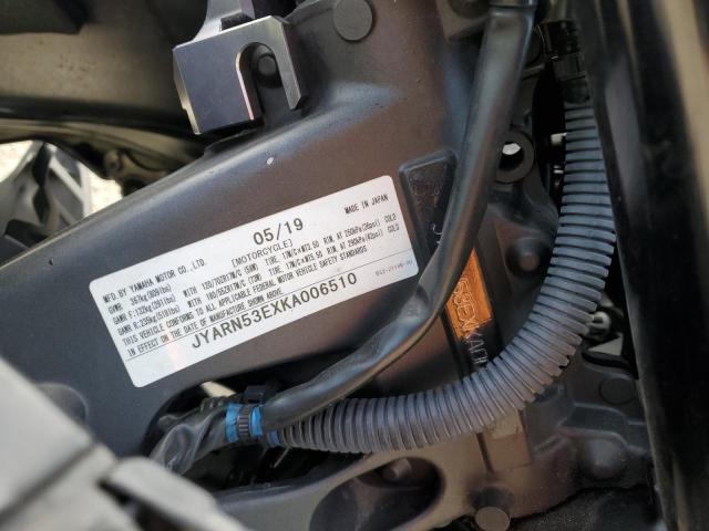 2019 YAMAHA MT09 JYARN53EXKA006510
