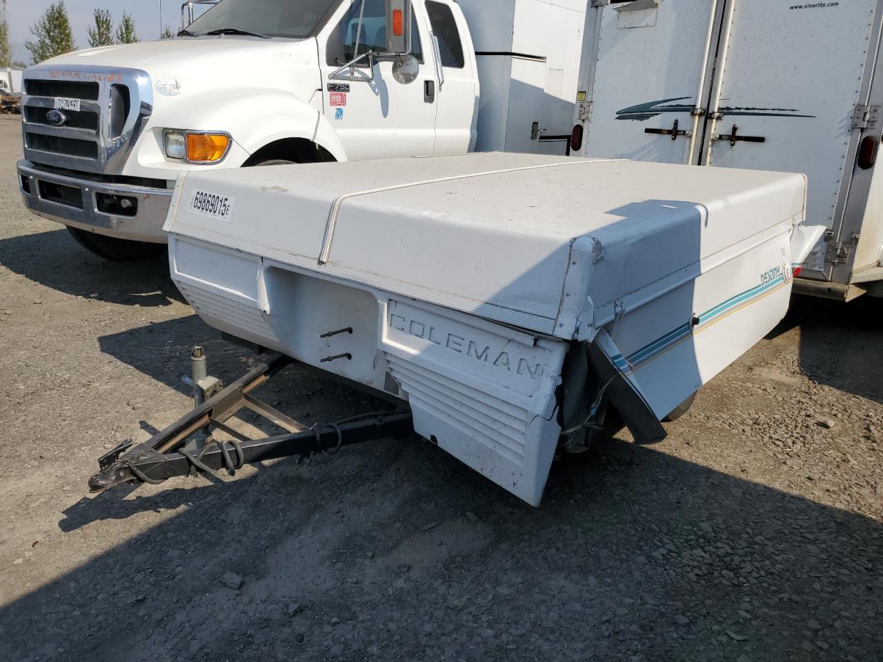 Lot #3254805142 1993 FLEETWOOD/COLEM DESTINY CEDAR