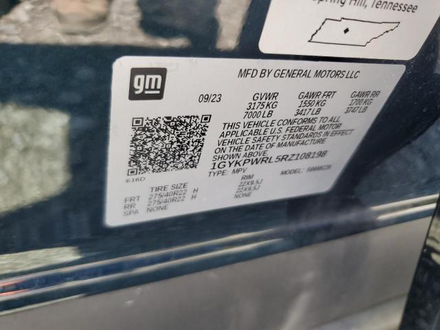 2024 CADILLAC LYRIQ SPOR 1GYKPWRL5RZ108198