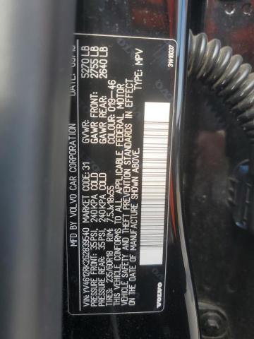 2016 VOLVO XC60 T5 PR YV4612RK2G2839540