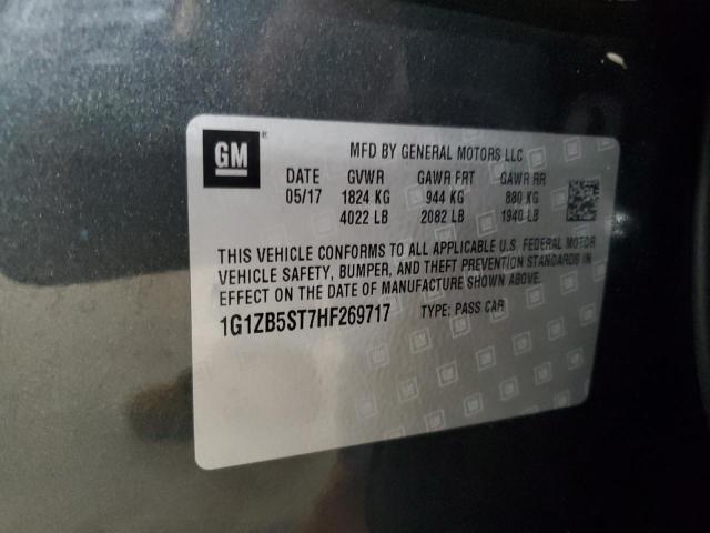 2017 CHEVROLET MALIBU LS - 1G1ZB5ST7HF269717