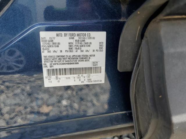2017 FORD EDGE SE 2FMPK3G95HBB69399