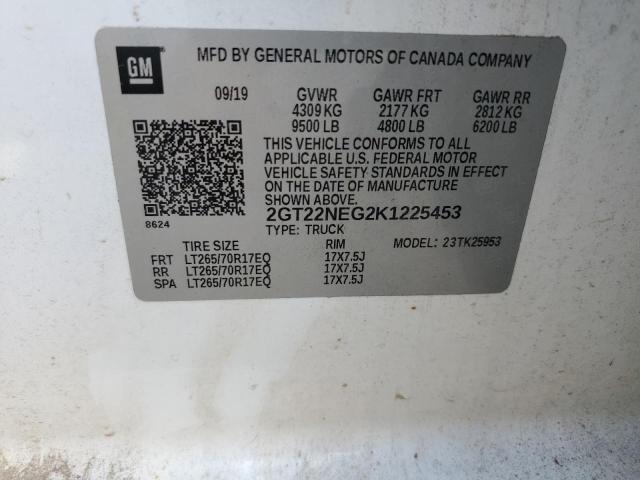 2019 GMC SIERRA 2500 #3278703610