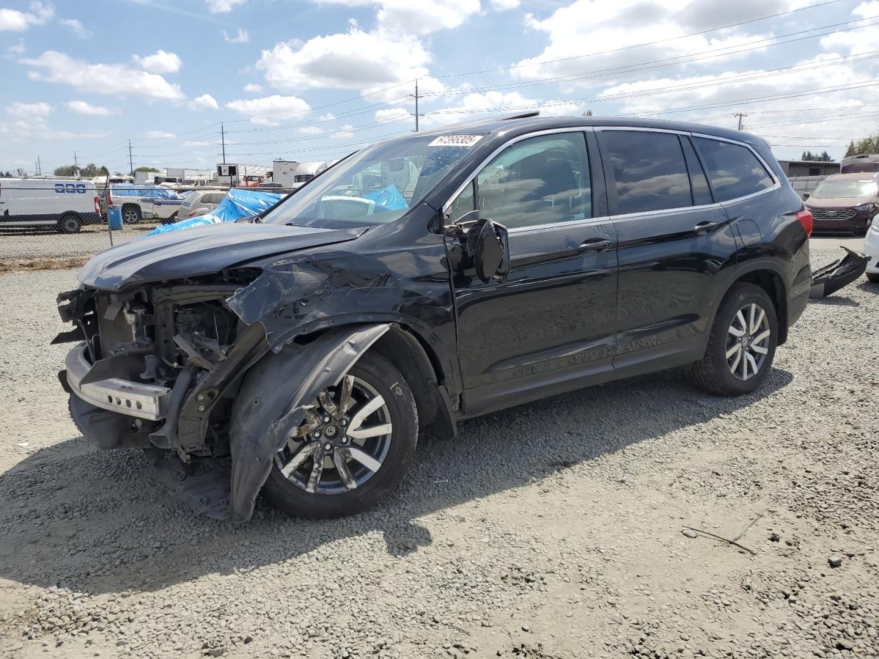 Lot #3281458986 2021 HONDA PILOT EXL