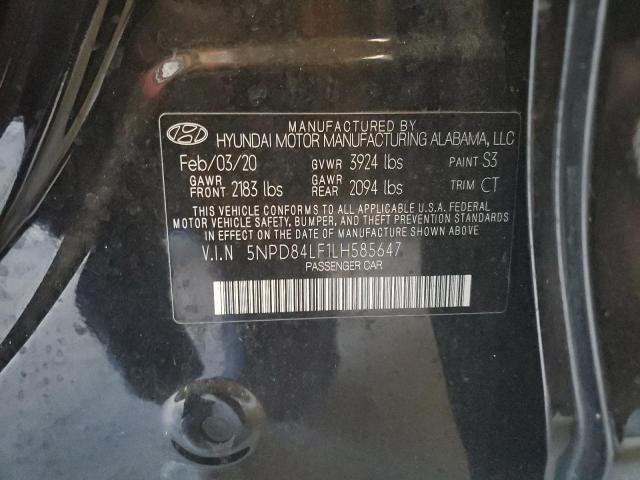 2020 HYUNDAI ELANTRA SE - 5NPD84LF1LH585647