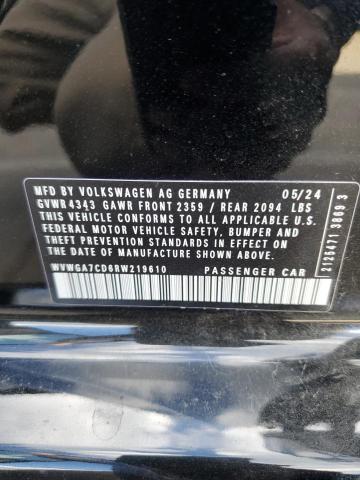 2024 VOLKSWAGEN GTI S WVWGA7CD6RW219610