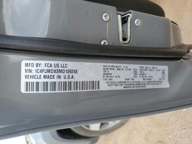 2021 JEEP CHEROKEE L - 1C4PJMDX8MD109248