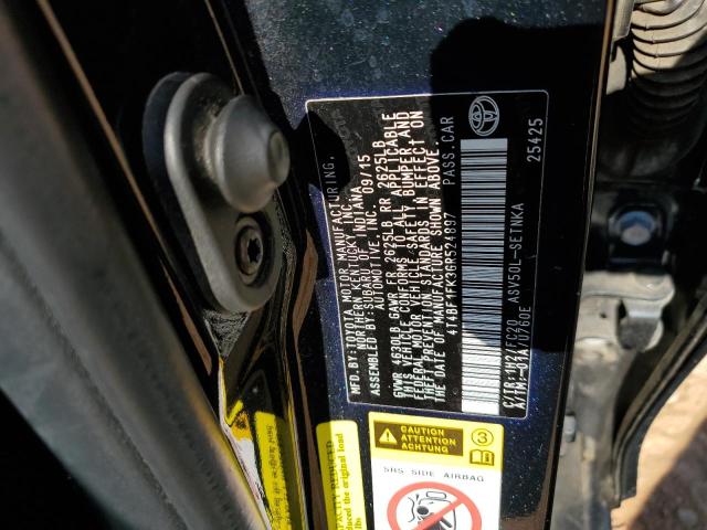 2016 TOYOTA CAMRY LE - 4T4BF1FK3GR524897