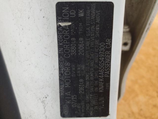 2016 KIA FORTE LX KNAFK4A65G5497300
