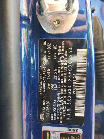 2021 KIA K5 EX 5XXG34J28MG006954