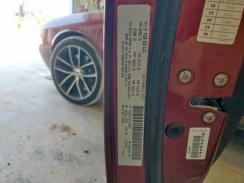 2018 DODGE CHALLENGER 2C3CDZFJ6JH165929