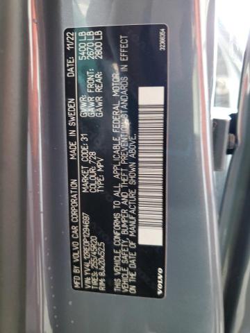 2023 VOLVO XC60 PLUS YV4L12RE0P1294697