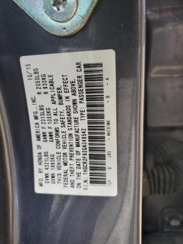 2016 HONDA ACCORD EXL - 1HGCR2F82GA049542