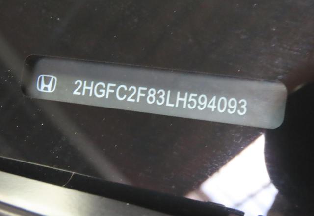 2020 HONDA CIVIC SPORT 2HGFC2F83LH594093