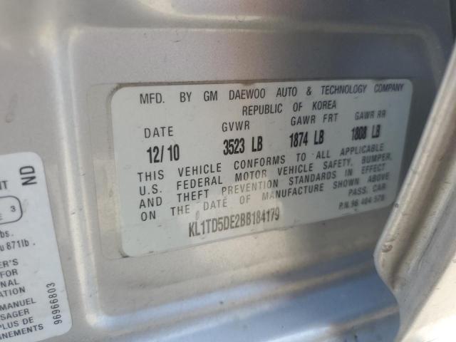 2011 CHEVROLET AVEO LS #3285141378