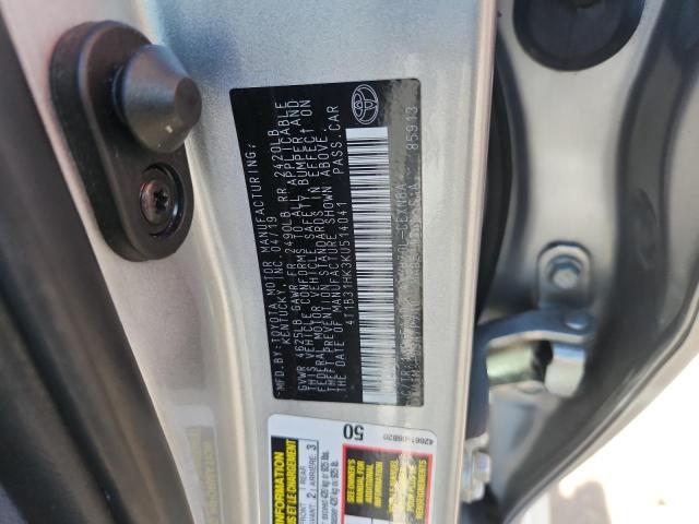 2019 TOYOTA CAMRY LE 4T1B31HK3KU514041