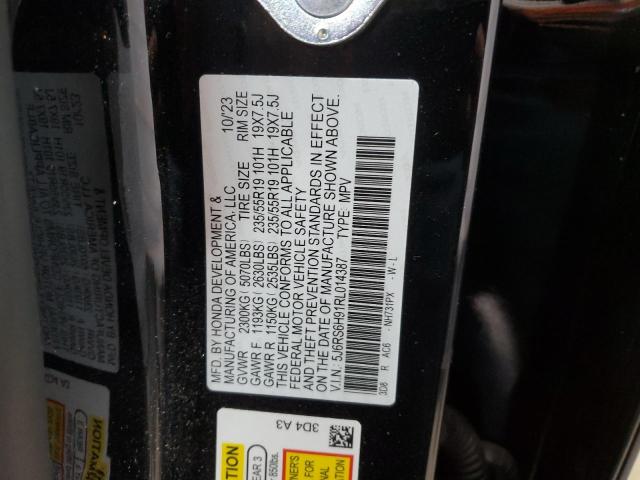 2024 HONDA CR-V SPORT TOURING 5J6RS6H91RL014387