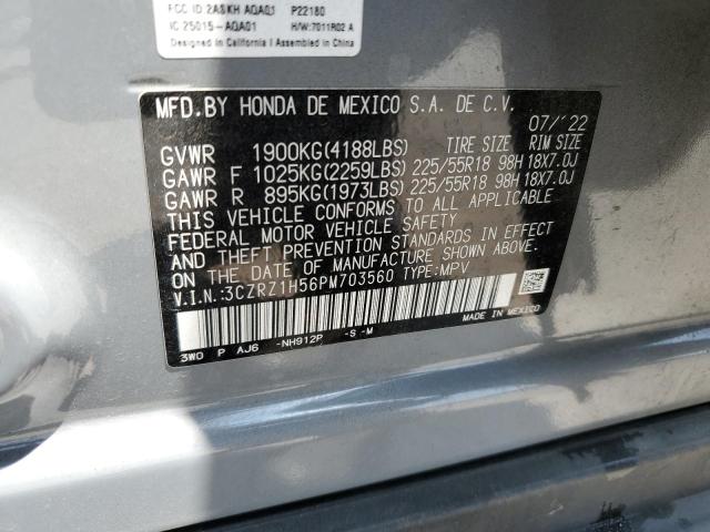 2023 HONDA HR-V SPORT 3CZRZ1H56PM703560