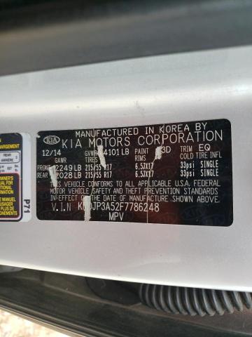 2015 KIA SOUL + - KNDJP3A52F7786248