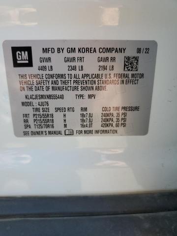 2022 BUICK ENCORE PRE KL4CJESMXNB555440