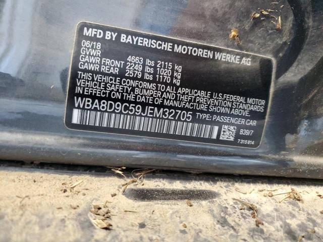 2018 BMW 330 XI WBA8D9C59JEM32705