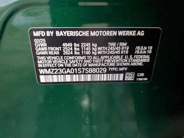 2025 MINI COUNTRYMAN WMZ23GA01S7S88029
